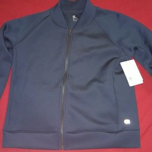 Teal GapFit bomber style jacket, teal